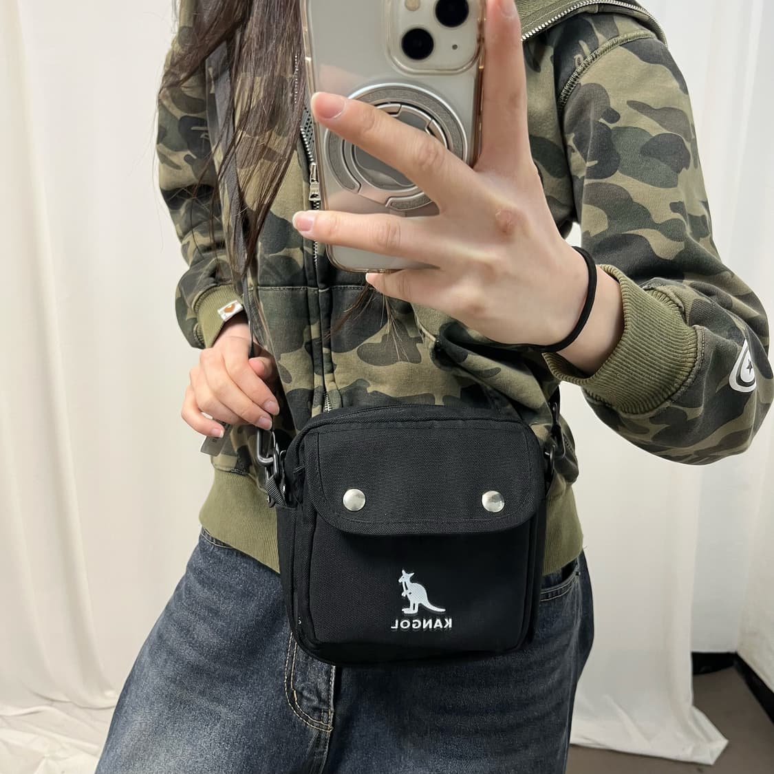 Kangol mini cross Bag 상품이미지2