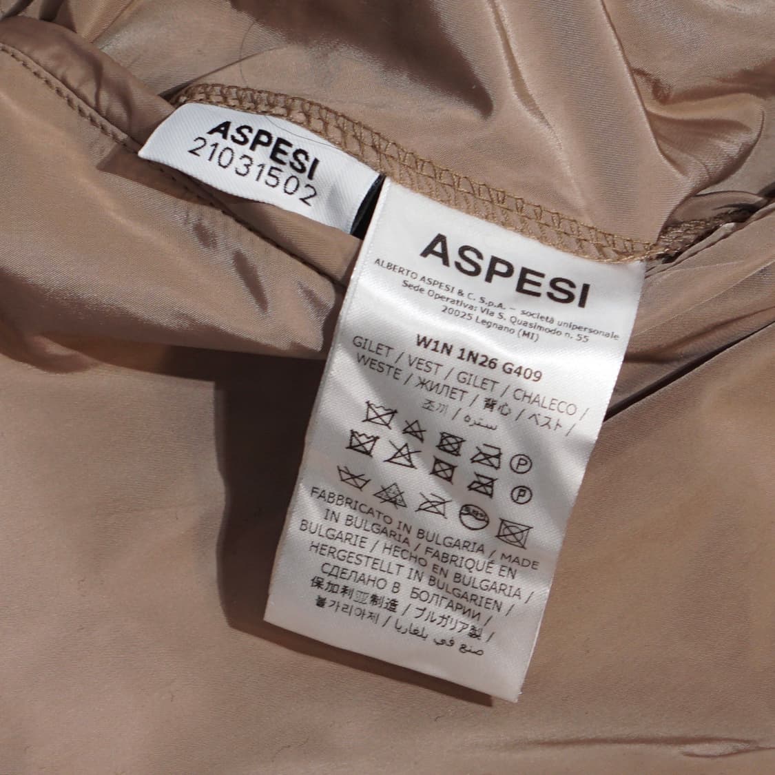 Aspesi 아스페시 리버시블 Faux 퍼 베스트 상품이미지10