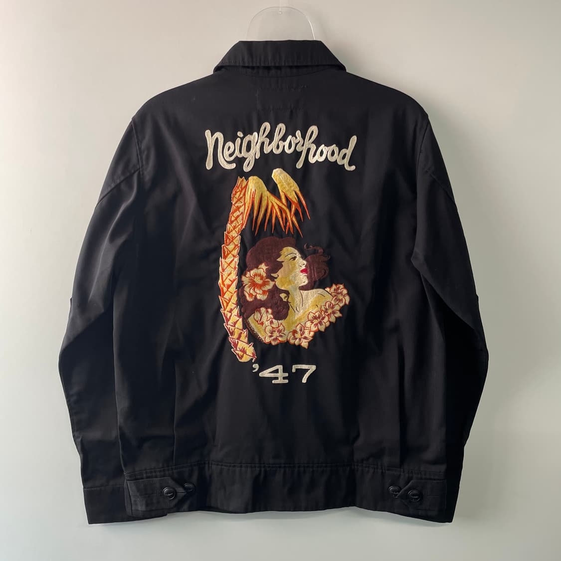 11s 네이버후드 자수 워크자켓 상품이미지1