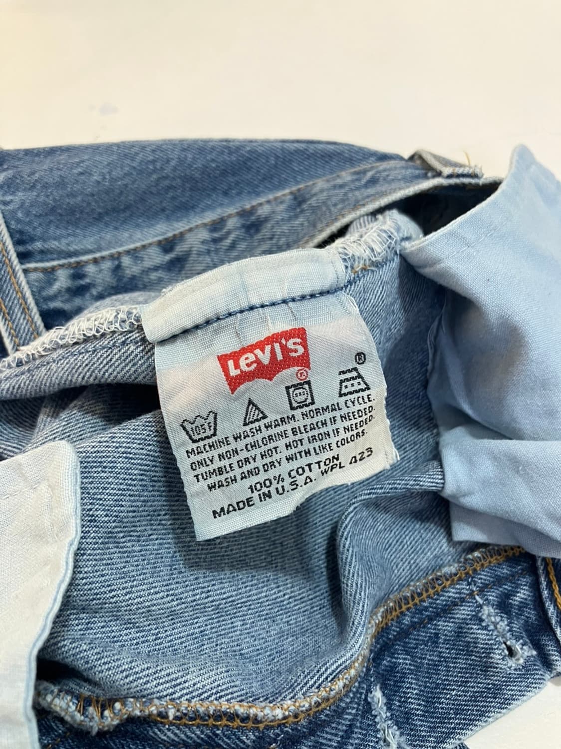 (28) 90s Levi's 리바이스 501 데님 상품이미지4