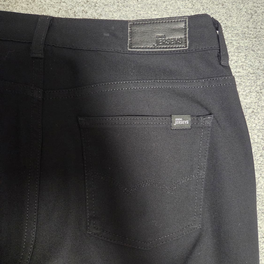Edwin 에드윈 저지스 재팬 블랙 스판 팬츠 30-31 상품이미지6