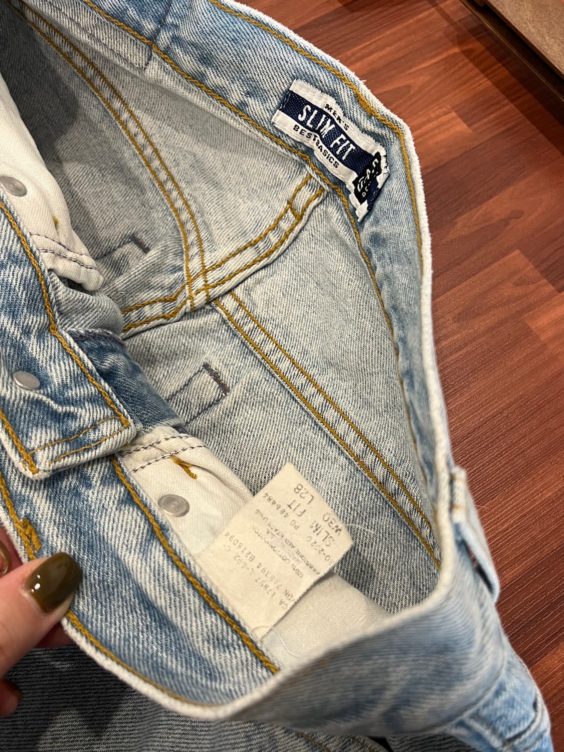 90s Gap 올드갭 데님 팬츠 (made in USA) (28inch) 상품이미지8