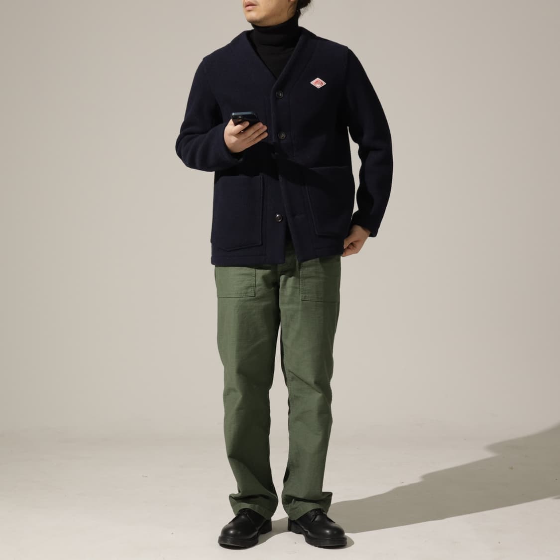 단톤 카라리스 울 자켓 상품이미지10