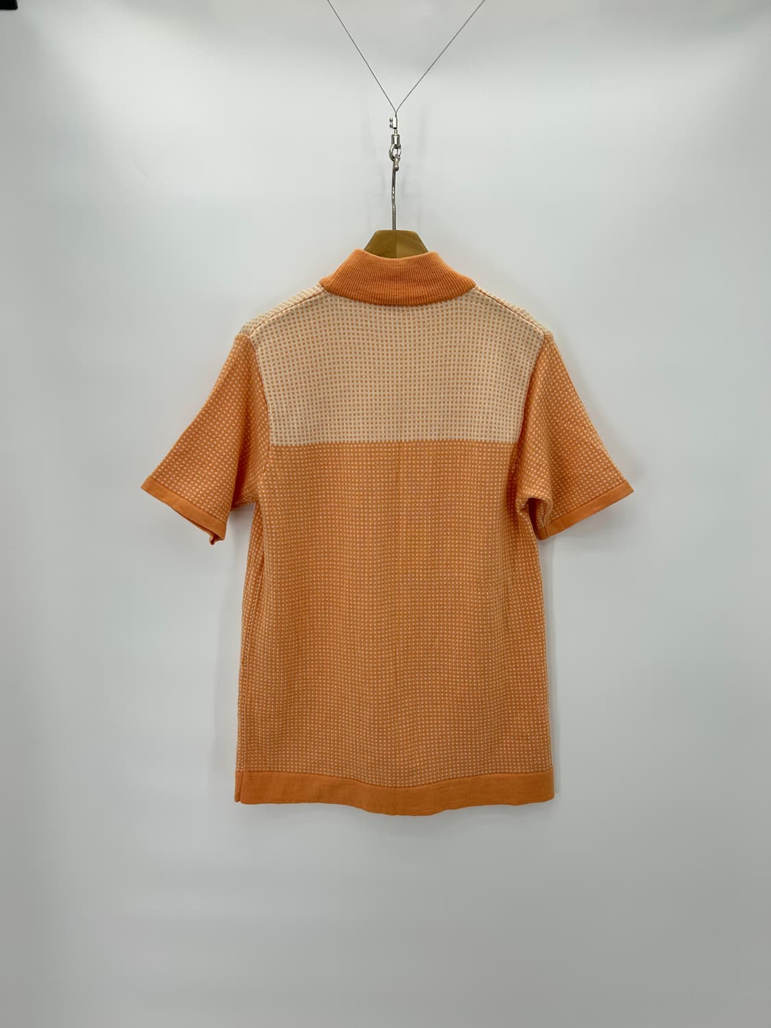 [Courreges] 꾸레쥬 모크넥 반팔 니트 상품이미지2