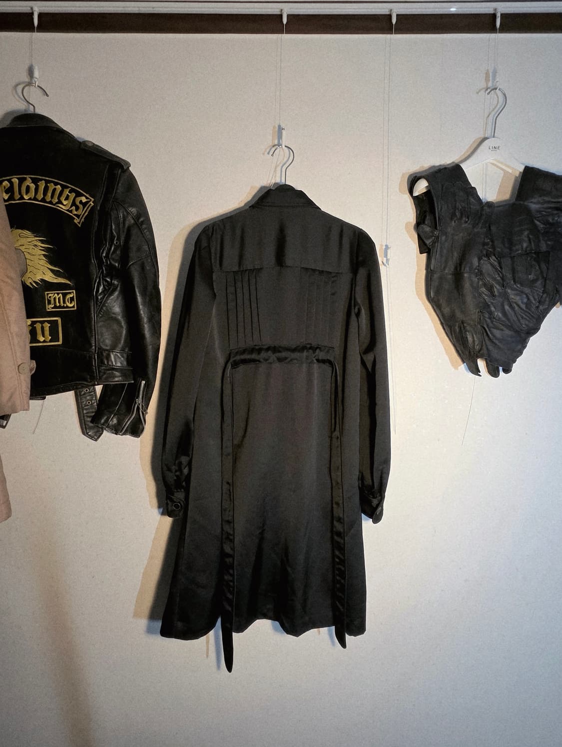 Anna sui black robe one-piece 상품이미지3