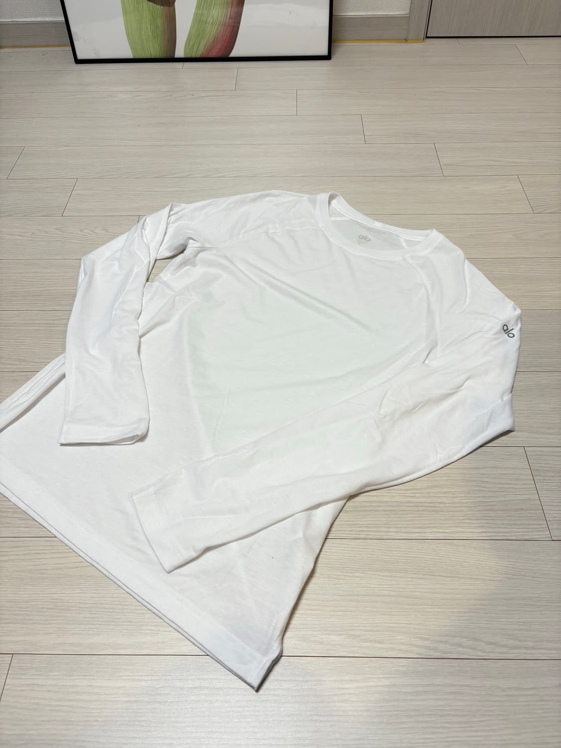 ALO 알로 맨즈 라글란 롱 슬리브 티셔츠 M(100)사이즈 상품이미지2