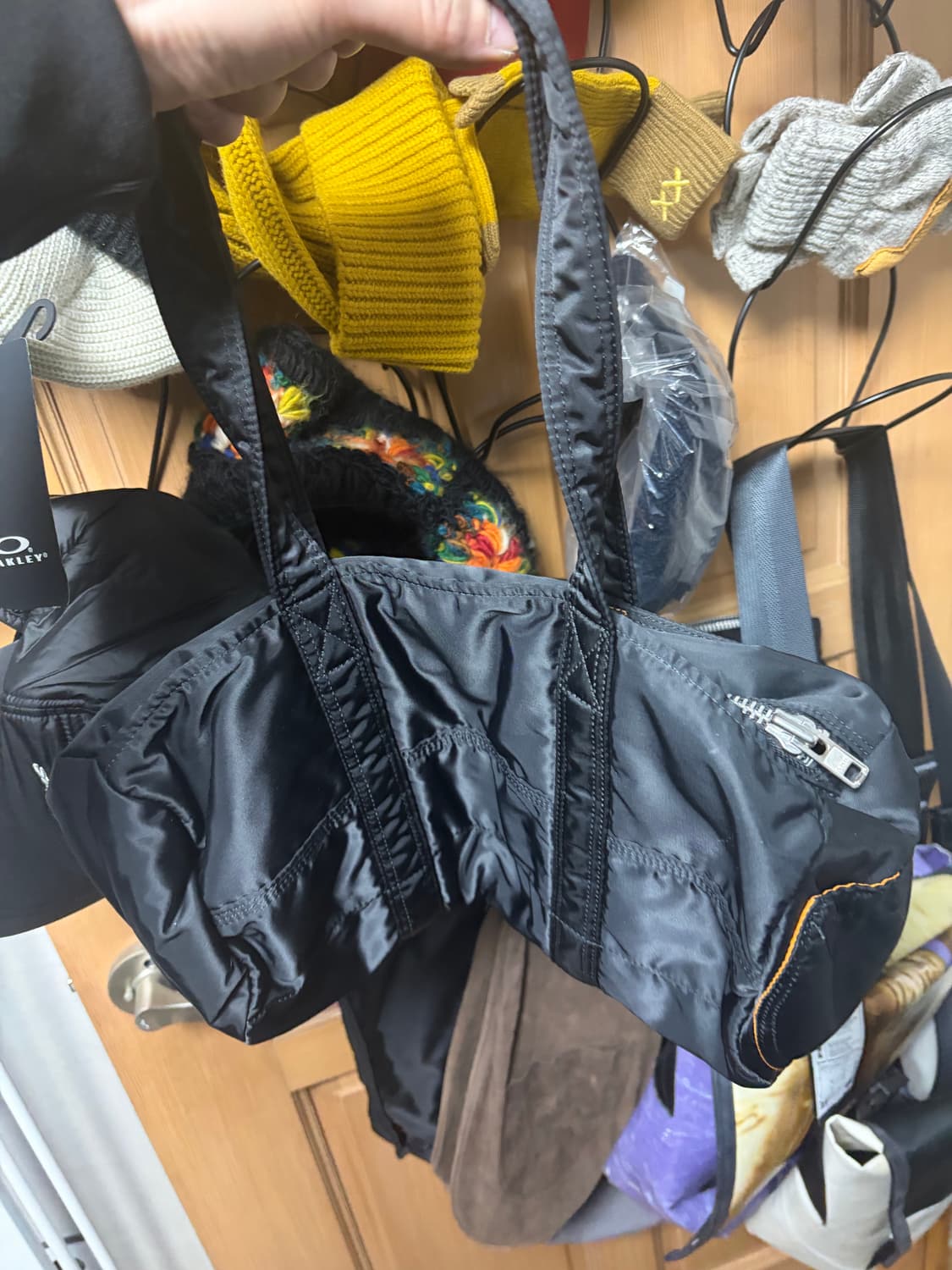 포터 탱커 더플백 라지 블랙 상품이미지2