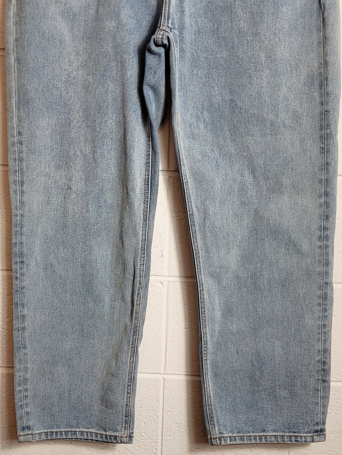 [36인치] 무신사스탠다드 레귤러핏 데님팬츠(청바지) 판매 상품이미지4