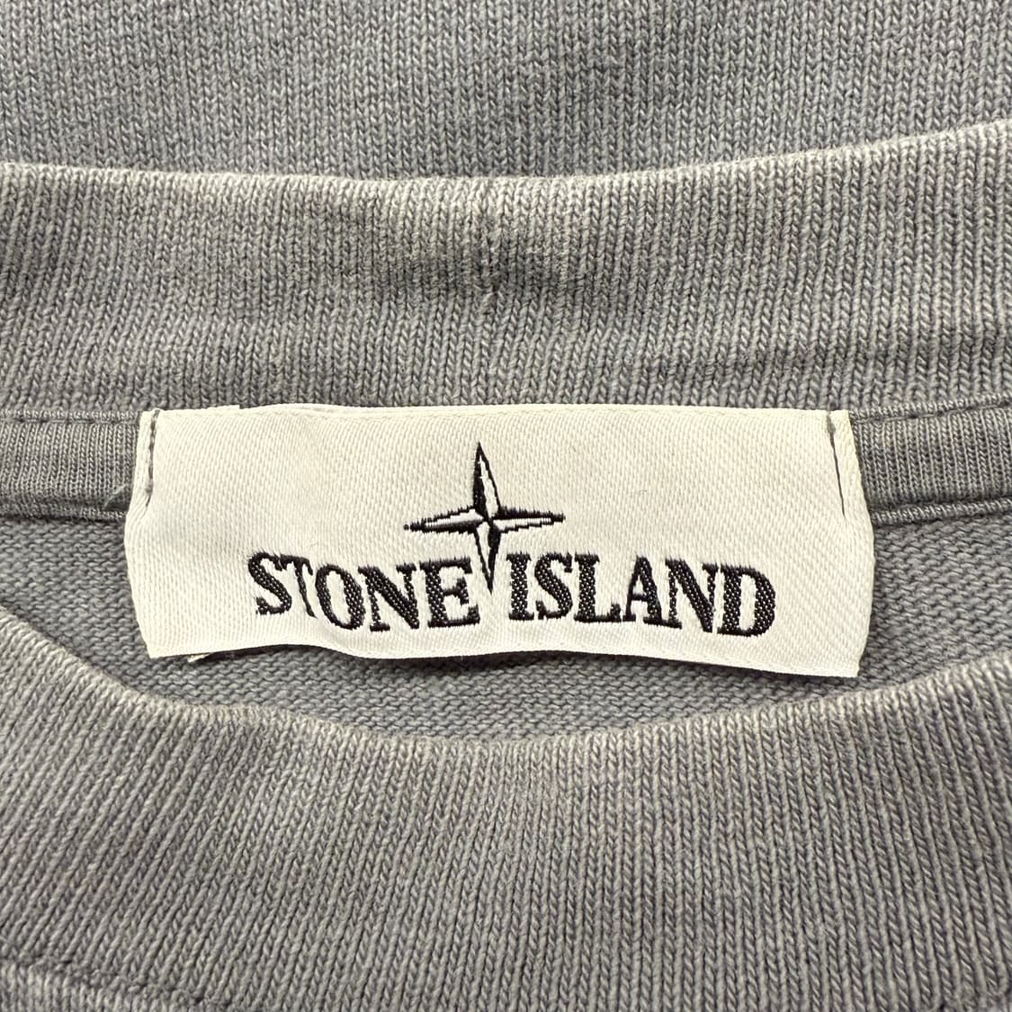 [정품/95] 스톤아일랜드 롱슬리브 긴팔티 그레이 b19 상품이미지5