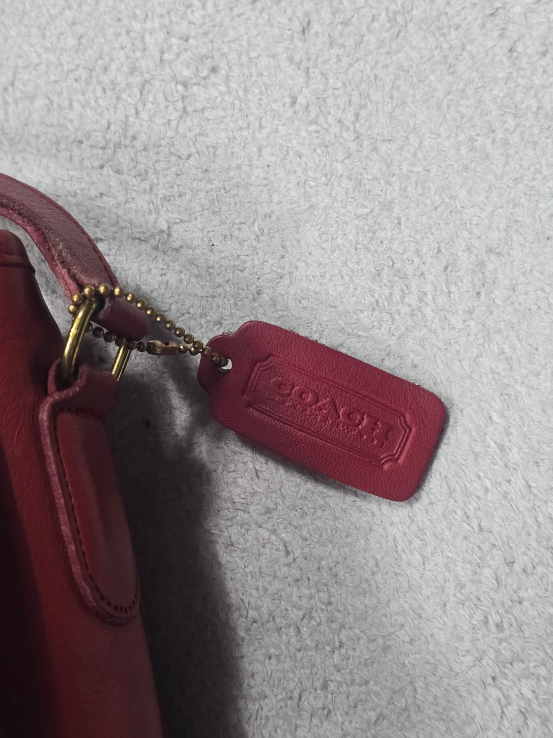 코치 9790 빈티지 레더 시티백  상품이미지6