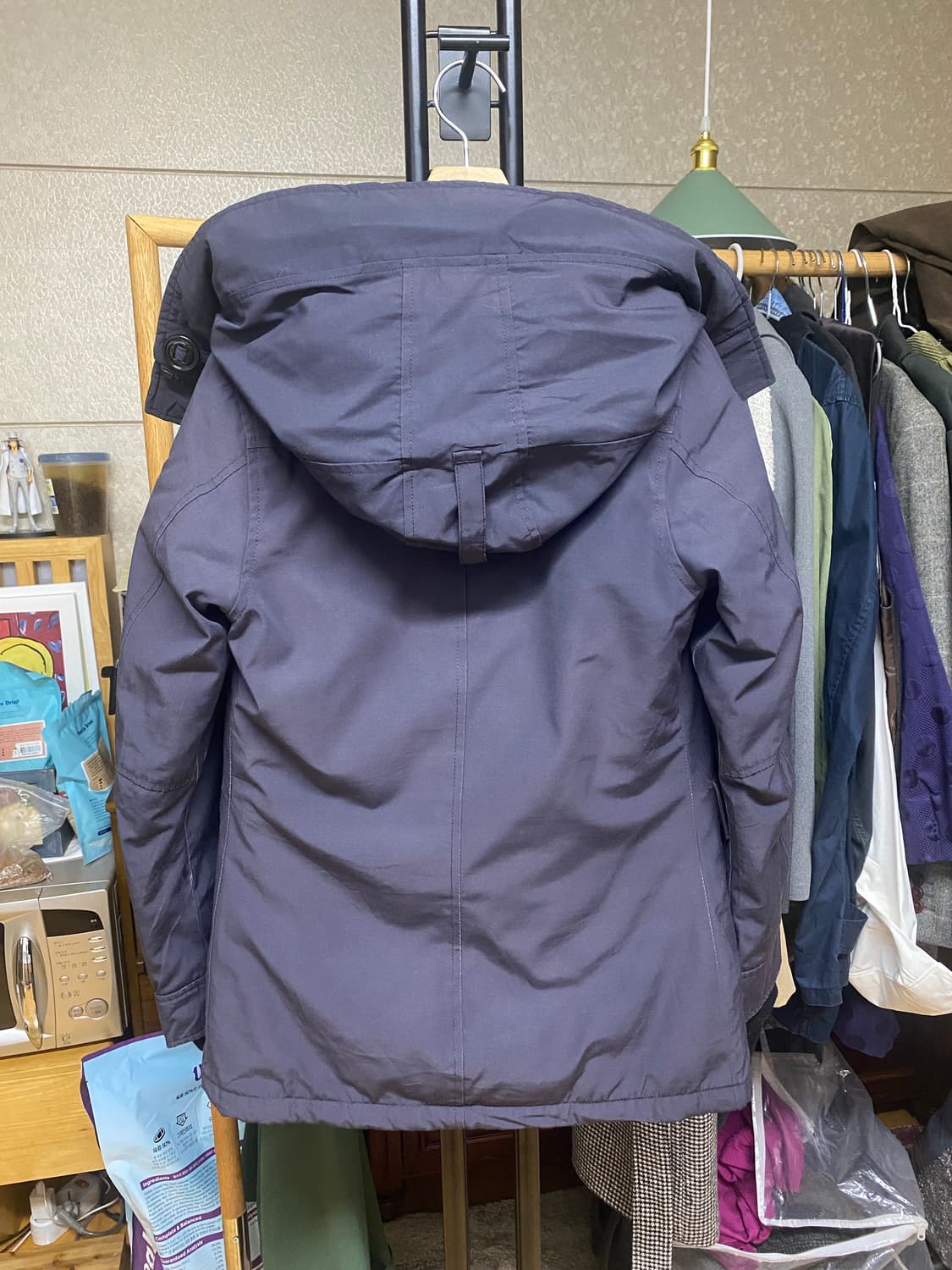 캐나다구스 여성 패딩 네이비 S 상품이미지6