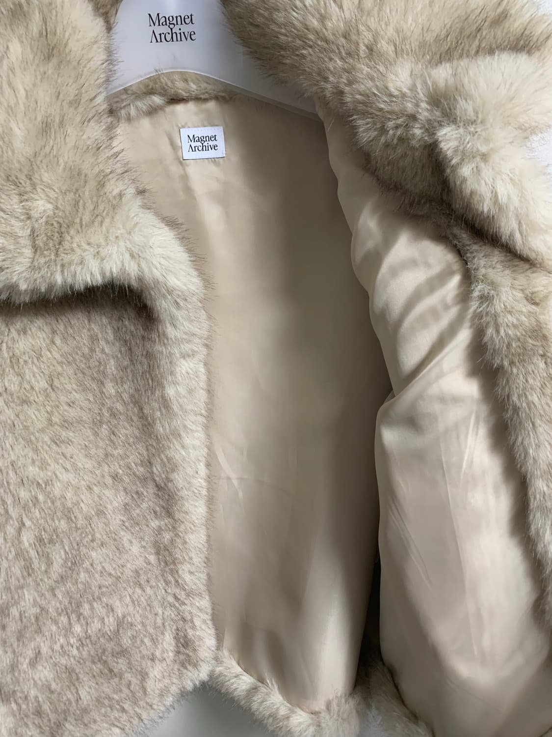 마그넷 아카이브 퍼자켓 하프 새상품 (정가 275,000원) 상품이미지6