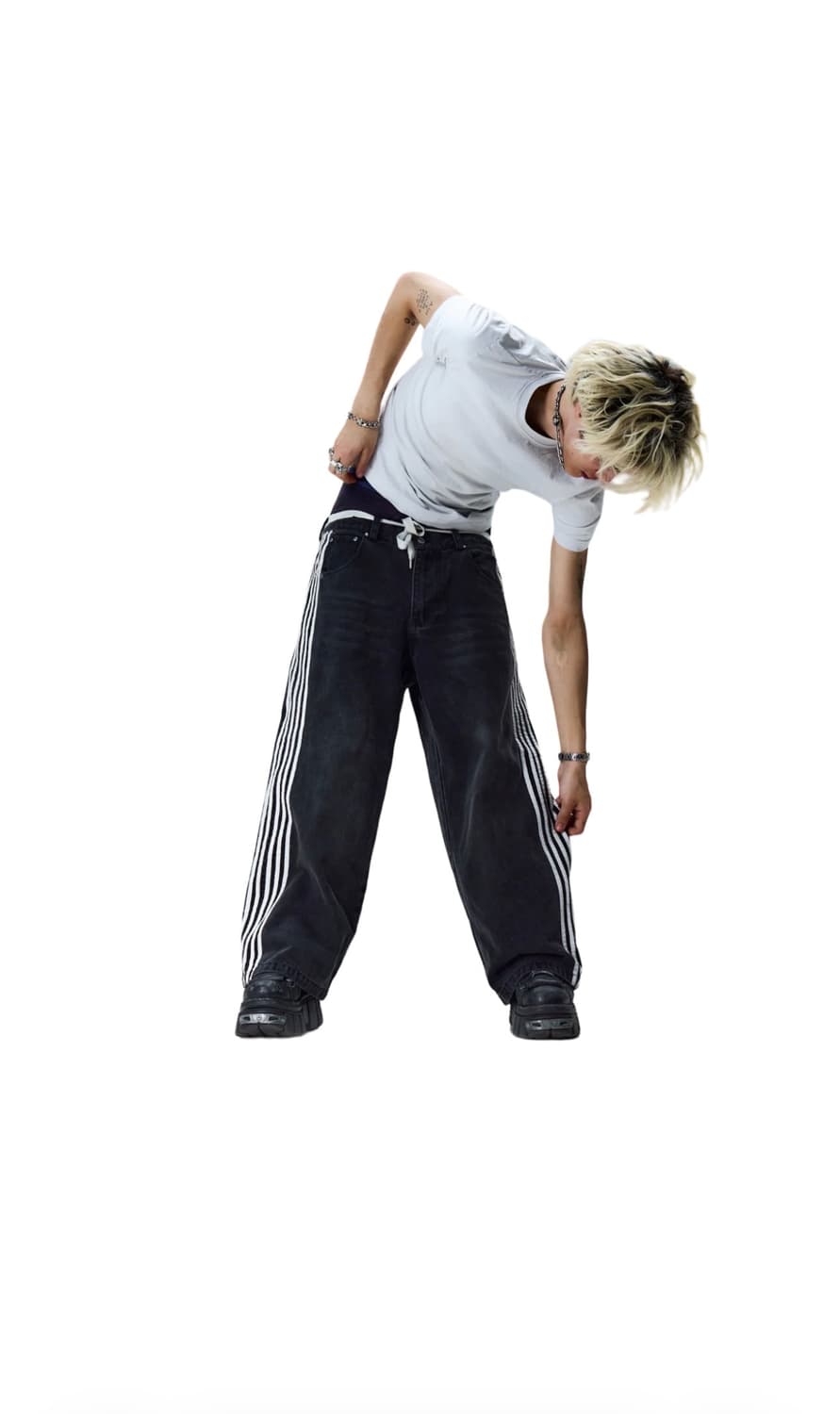 heavencanwait track jeans S 상품이미지2