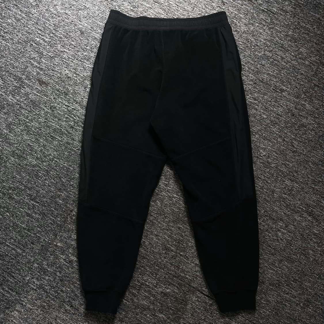 나이키 로고 블랙 벨벳 와이드 조거 트랙팬츠 y 2562 상품이미지4