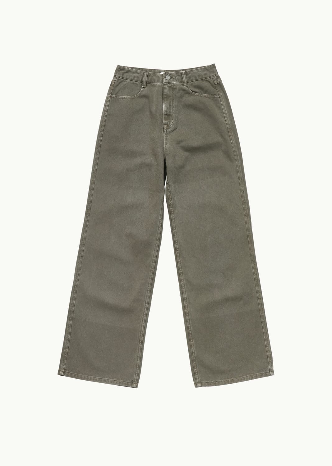 아모멘토 세미 와이드 부츠컷 데님 상품이미지1