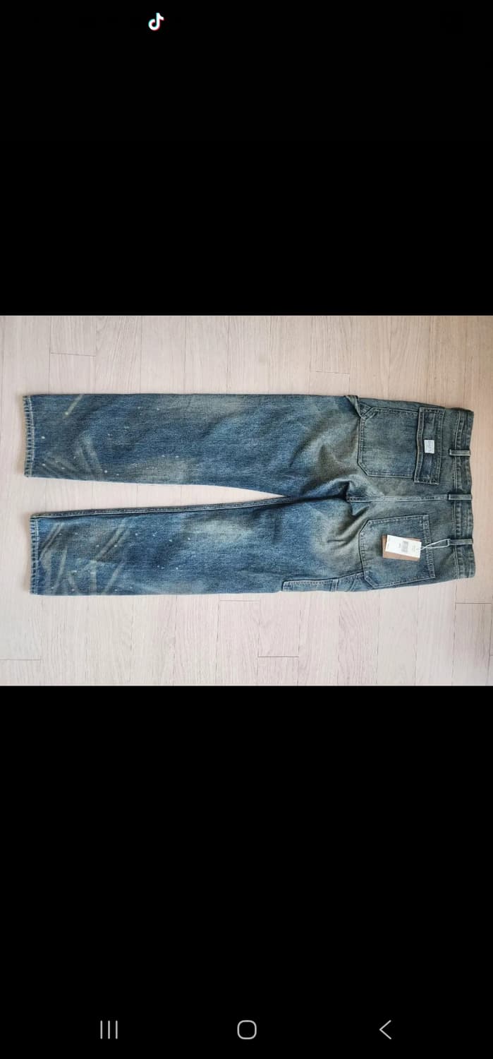 더블알엘 카펜터 데님 팬츠 새제품  상품이미지2