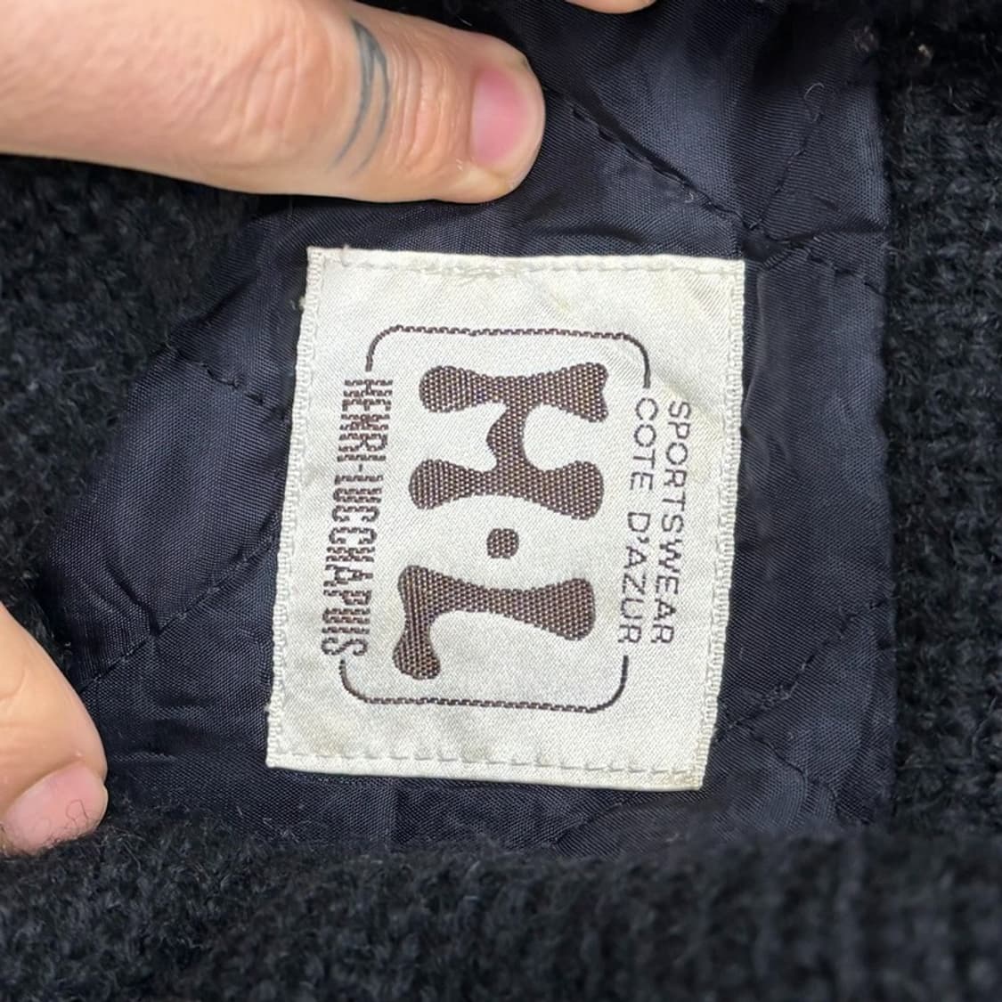 앙리 뤽 샤피 니트 카라 코트 V0526 상품이미지6