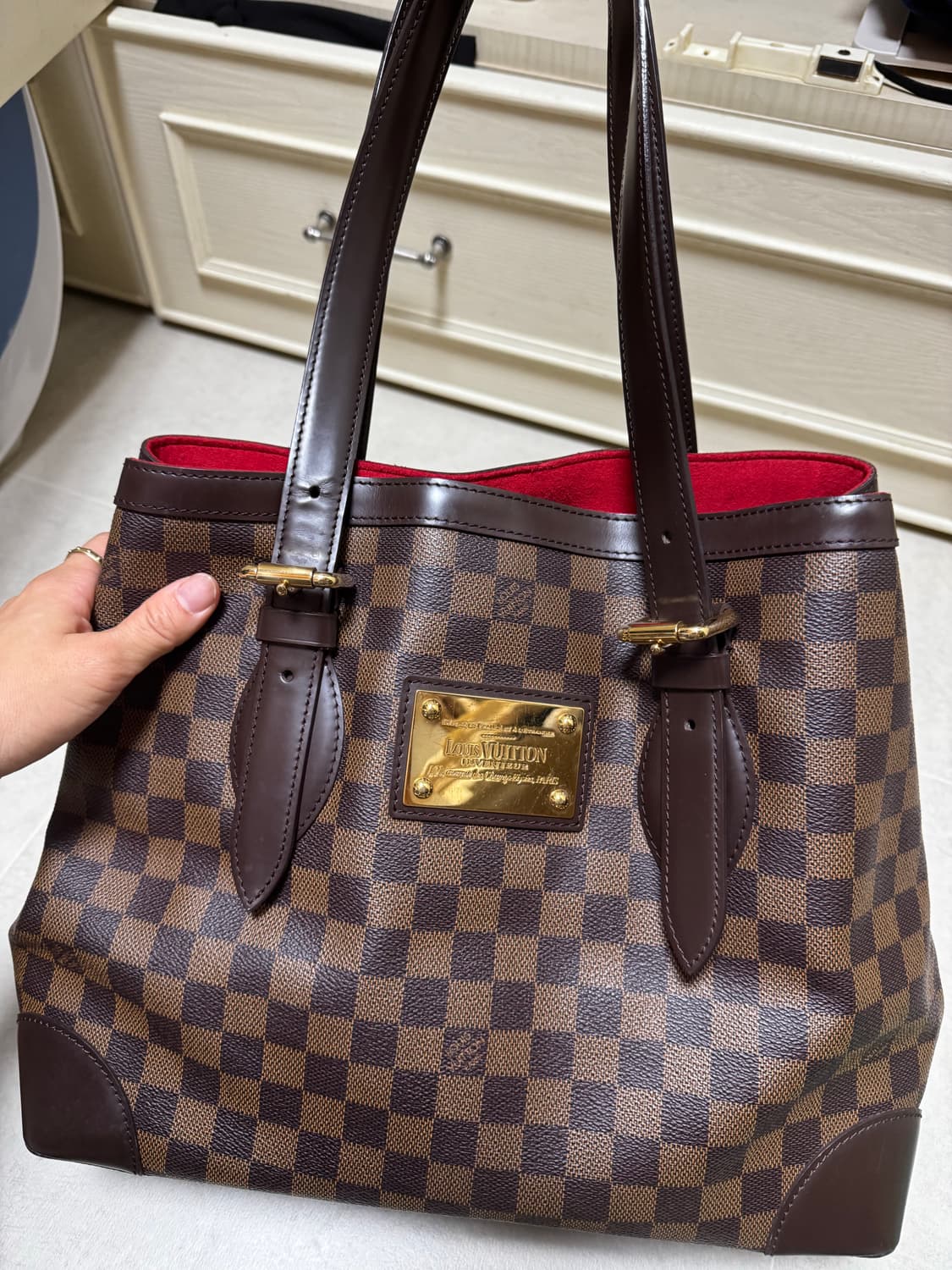 루이비통 다미에 햄스테드 MM 토트백 상품이미지1