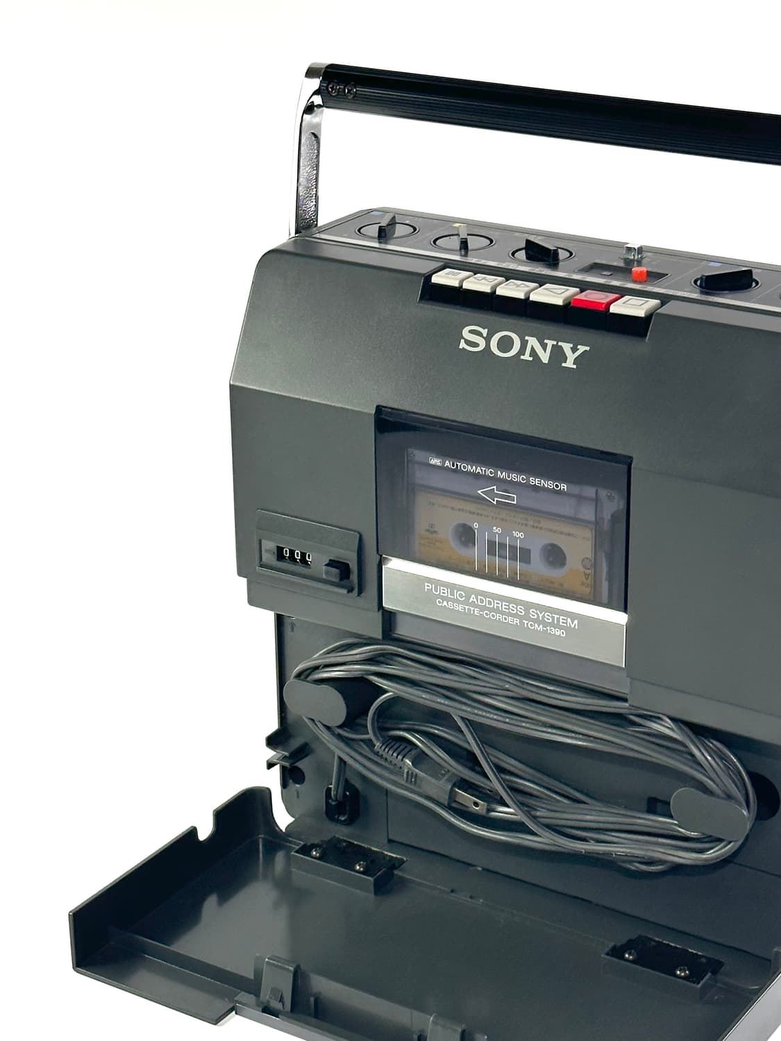 소니 빈티지 TCM-1390 카세트 플레이어 레코더  상품이미지8
