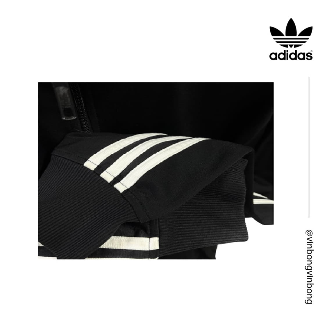 아디다스 구 파이어버드 져지(블랙) 상품이미지4