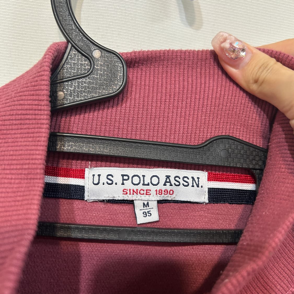 폴로 아센 2024 여성 니트 반집업 95 상품이미지2