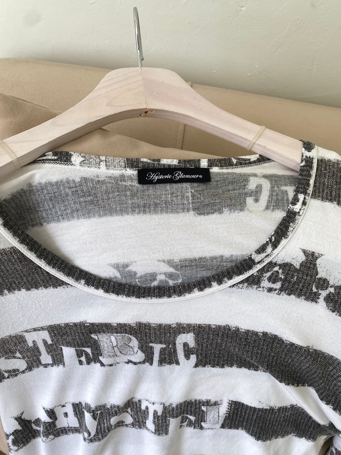 히스테릭글래머 스컬 롱슬리브 상품이미지5