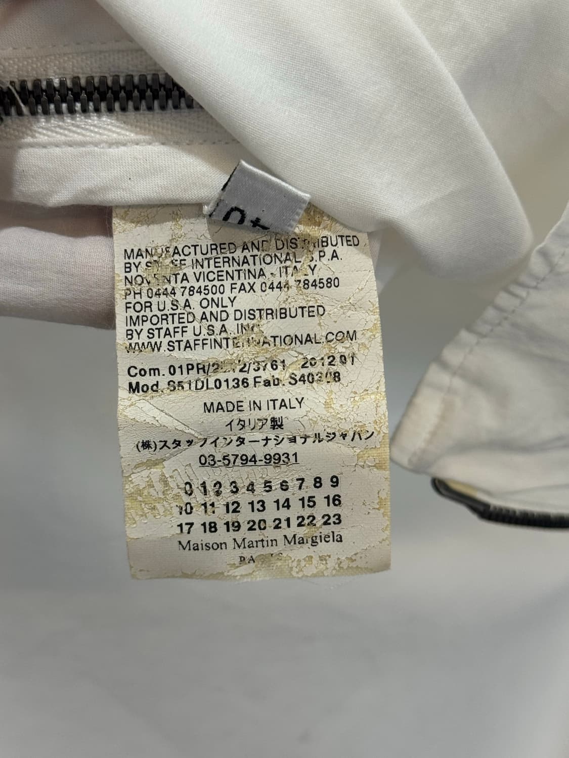 Maison Margiela White Sleeveless Shirt 상품이미지7