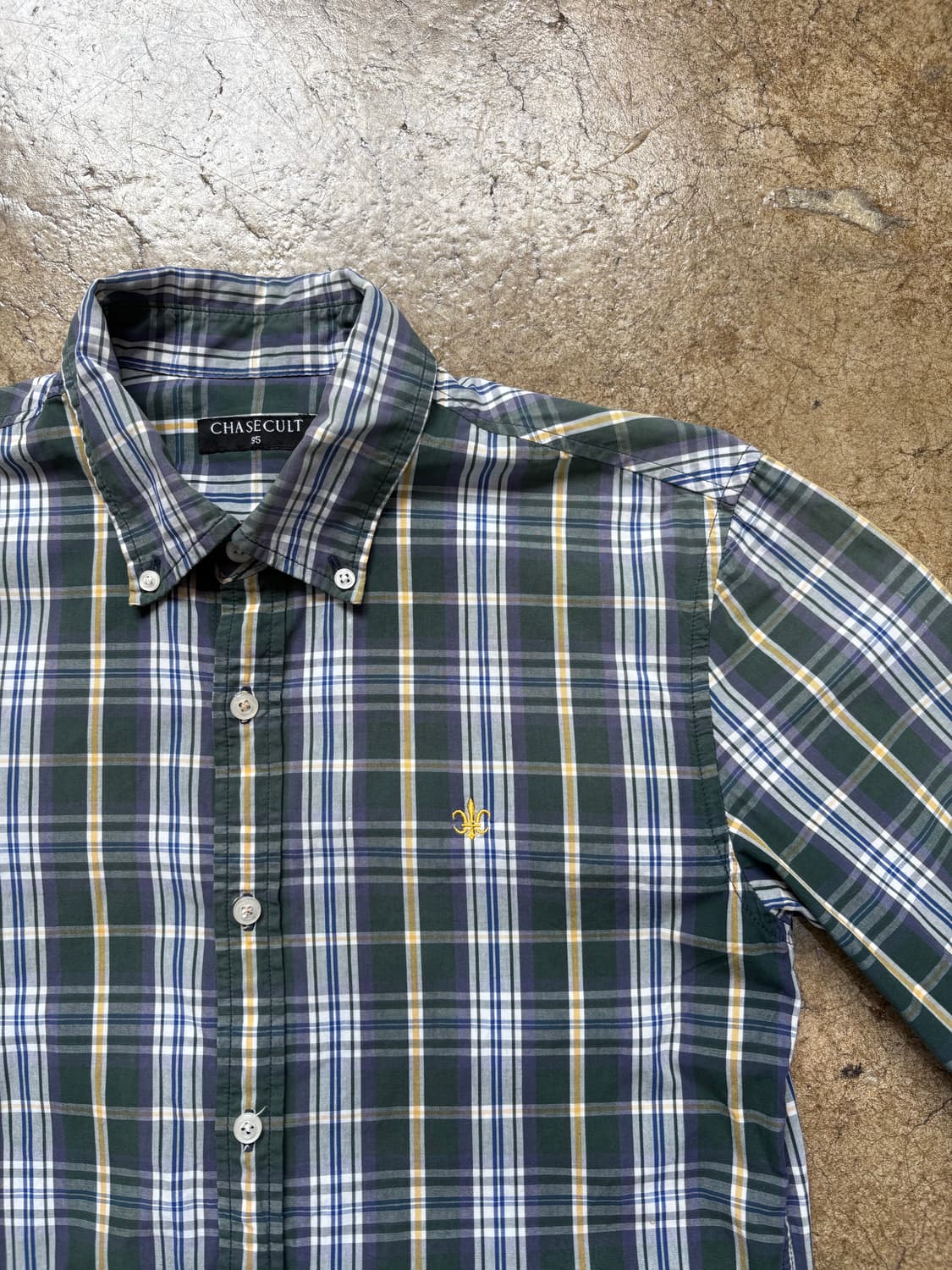 빈티지 체크 셔츠 상품이미지2