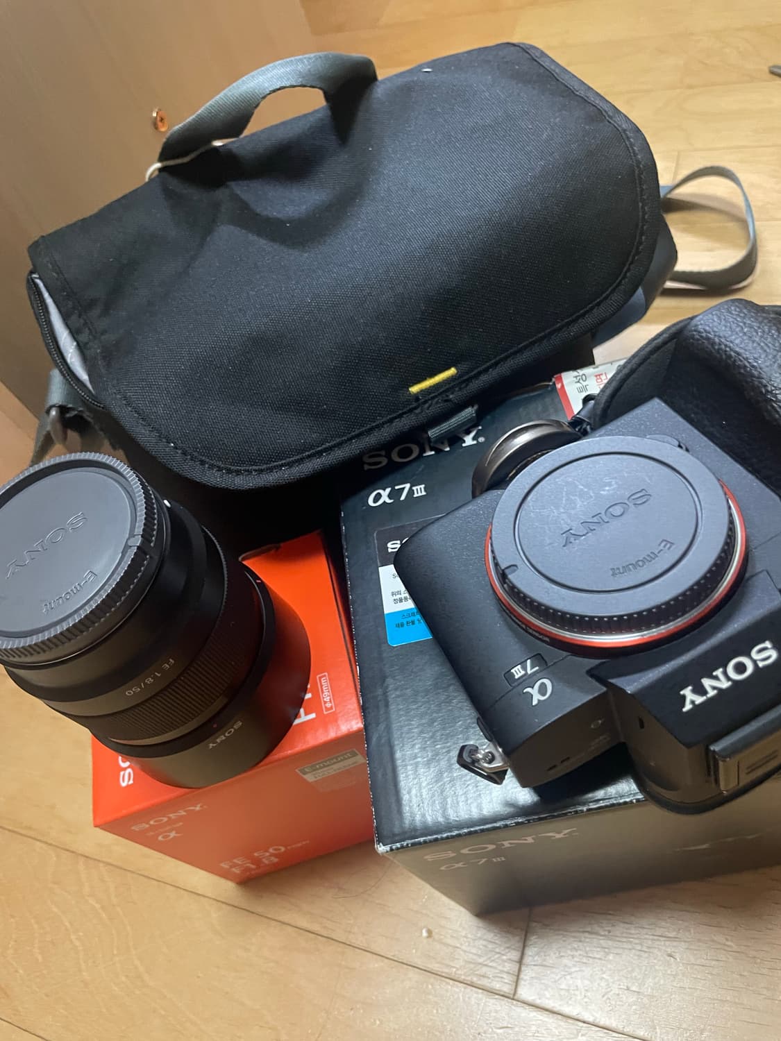 소니 A7M3 풀박스 + FE 50mm F1.8 렌즈 상품이미지7
