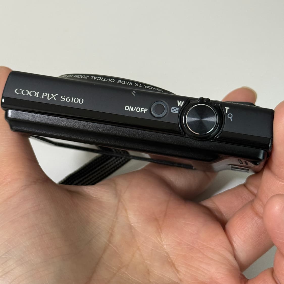 니콘 쿨픽스 S6100 빈티지 디카 디지털카메라 블랙 상품이미지4