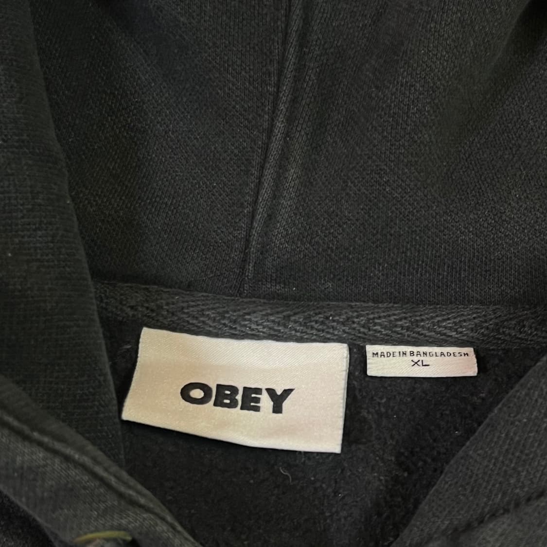 오베이 빅로고 후드티 상품이미지5