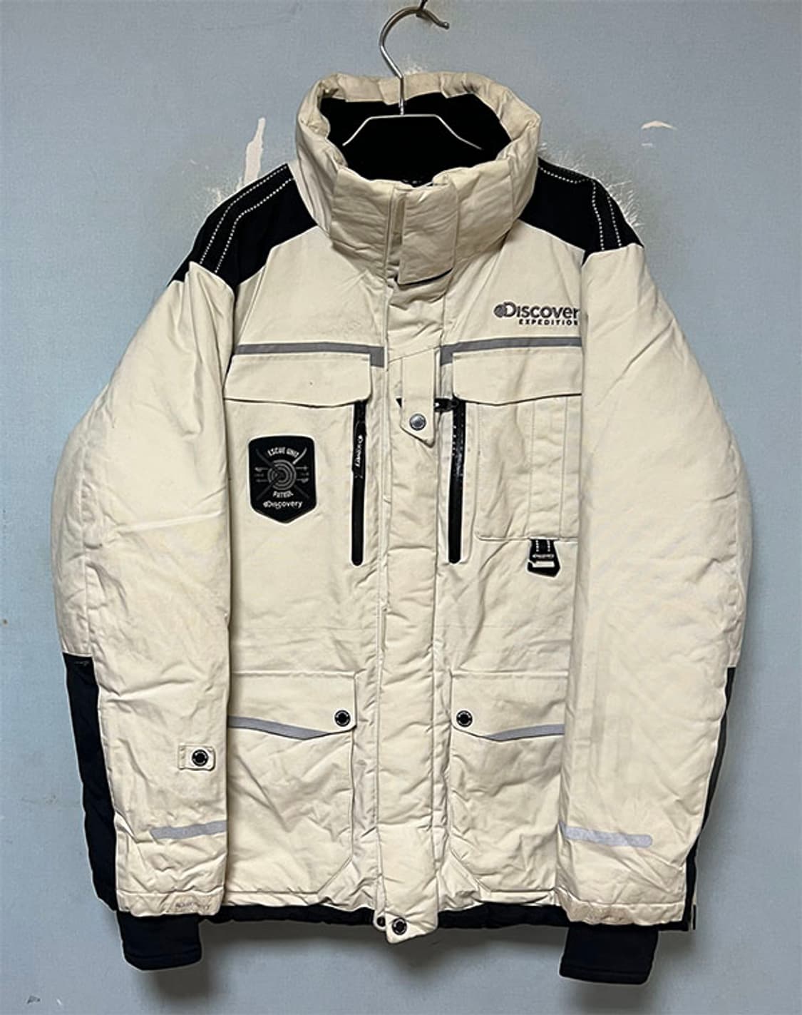 디스커버리 남자 패딩 구스 작업복 사용감 L 100 상품이미지1