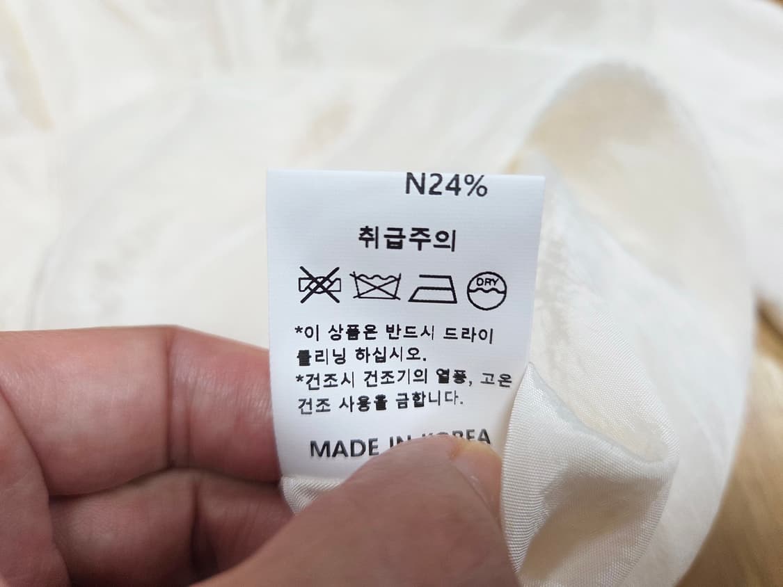 프레시라벨(FRESH LABEL) 실키 스카프 블라우스 프리사이즈 새상품 상품이미지7