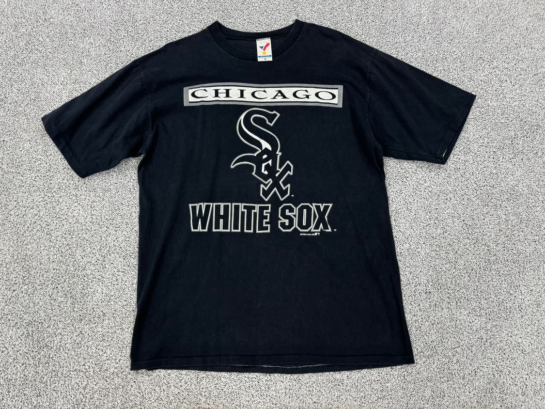 90s USA MLB 시카고화이트삭스 반팔티 상품이미지1