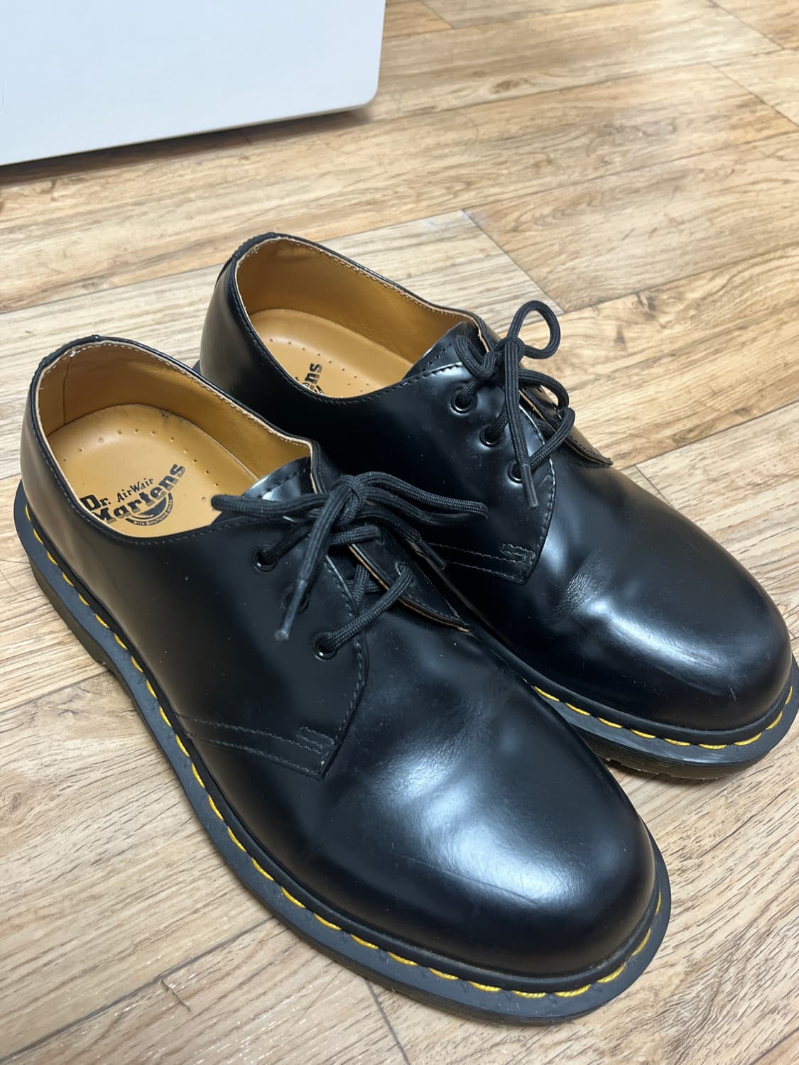 닥터마틴 1461 스무스 3홀 블랙 UK7 상품이미지3