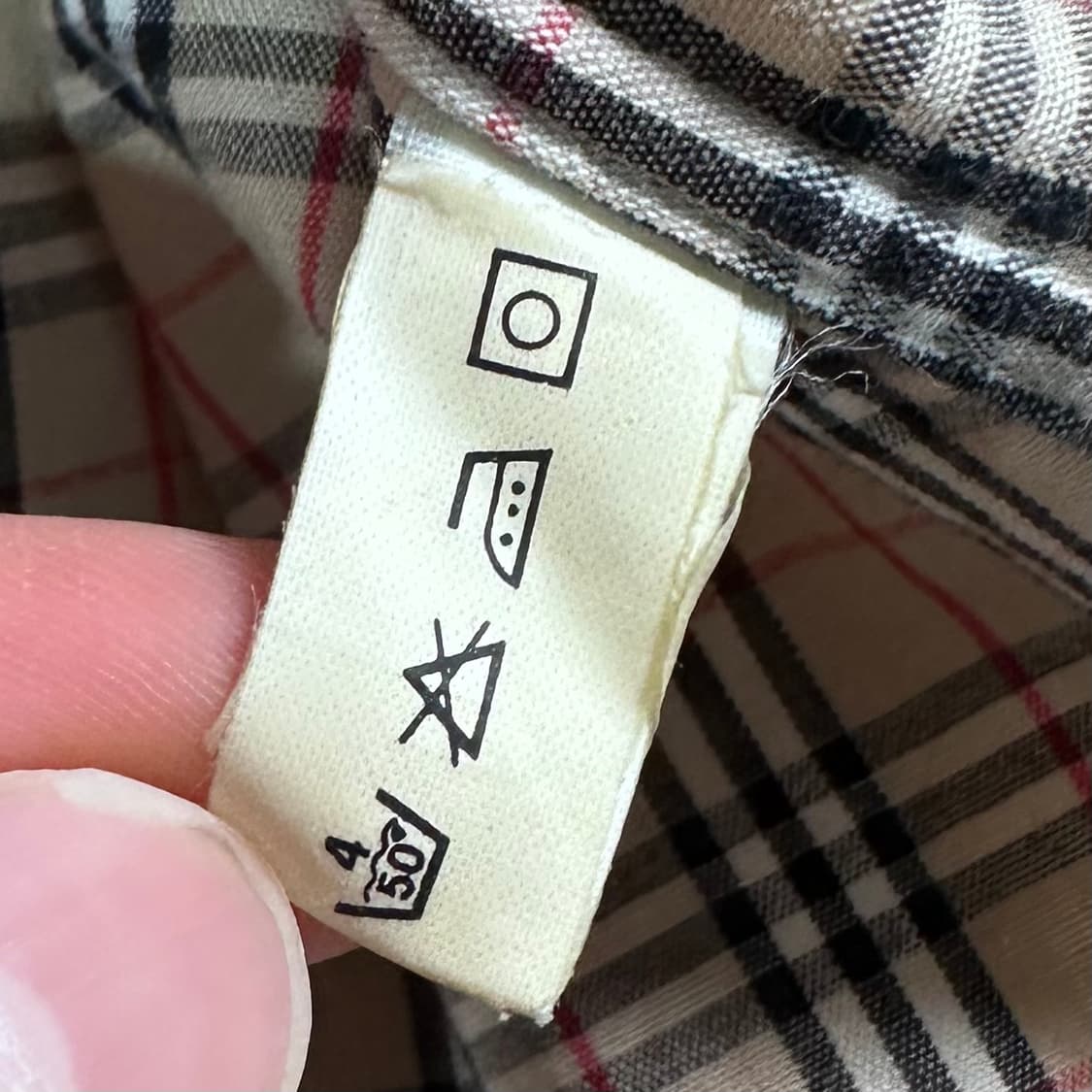 00s 버버리 노바체크 셔츠   상품이미지7