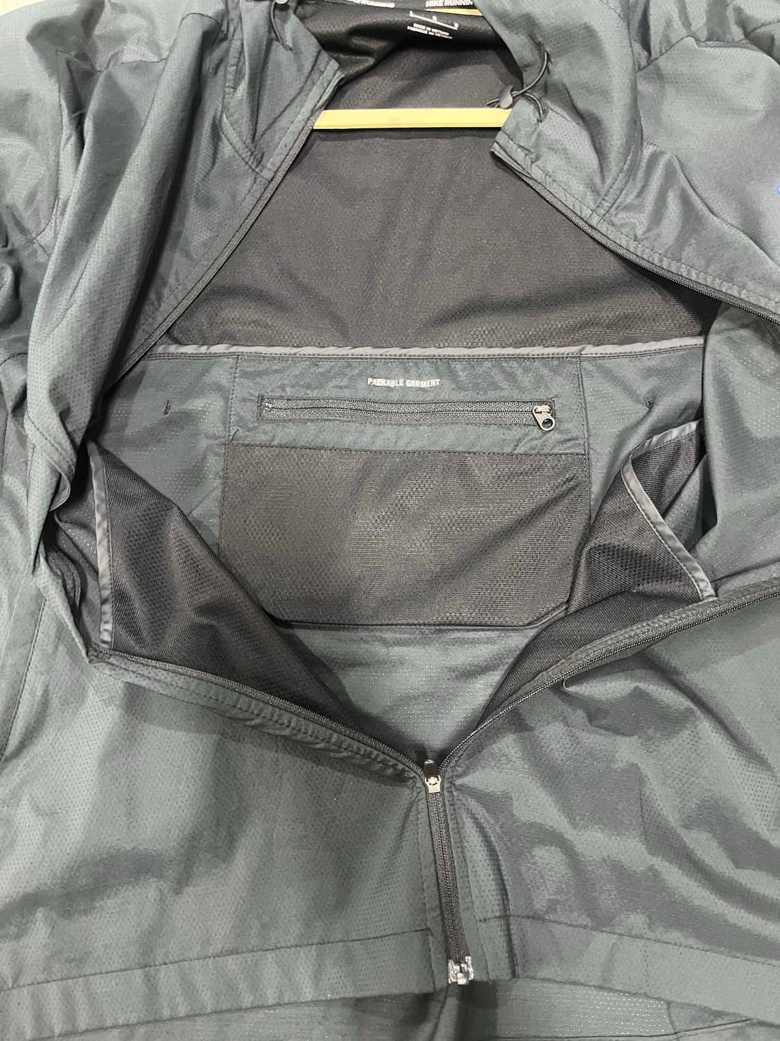 나이키 블루리본 러닝자켓 블랙 L 상품이미지5