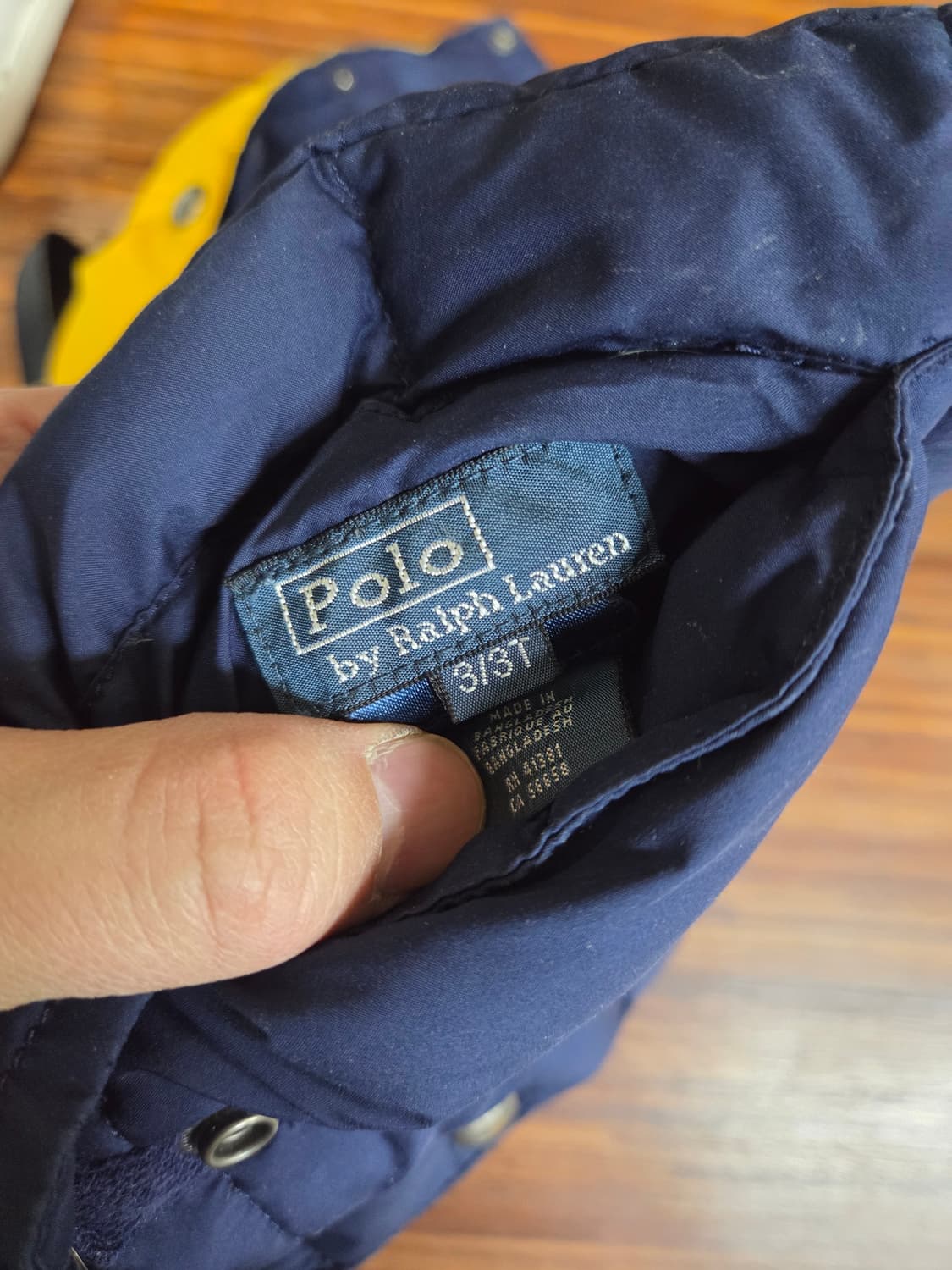 폴로랄프로렌 키즈 리버시블 패딩조끼 3t 상품이미지4