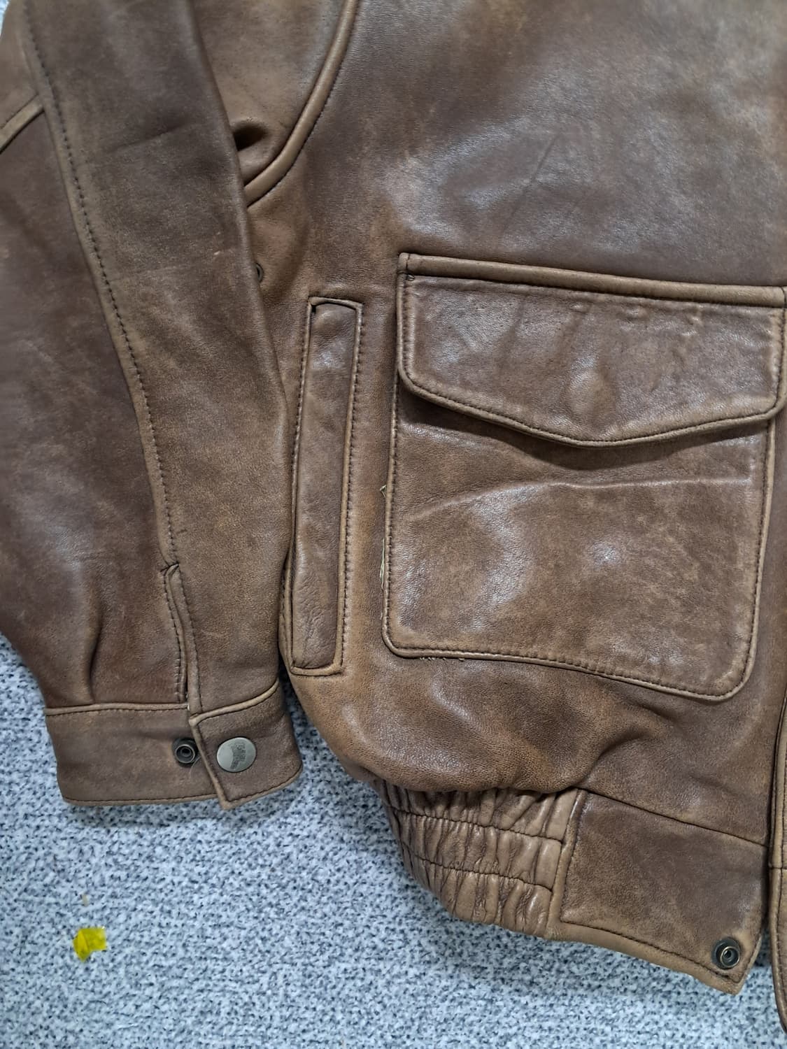 빈티지가죽자켓 상품이미지3
