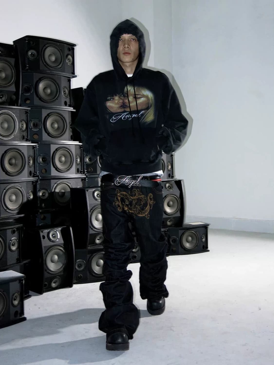 Angel Gaze Vintage Hoodie 상품이미지6