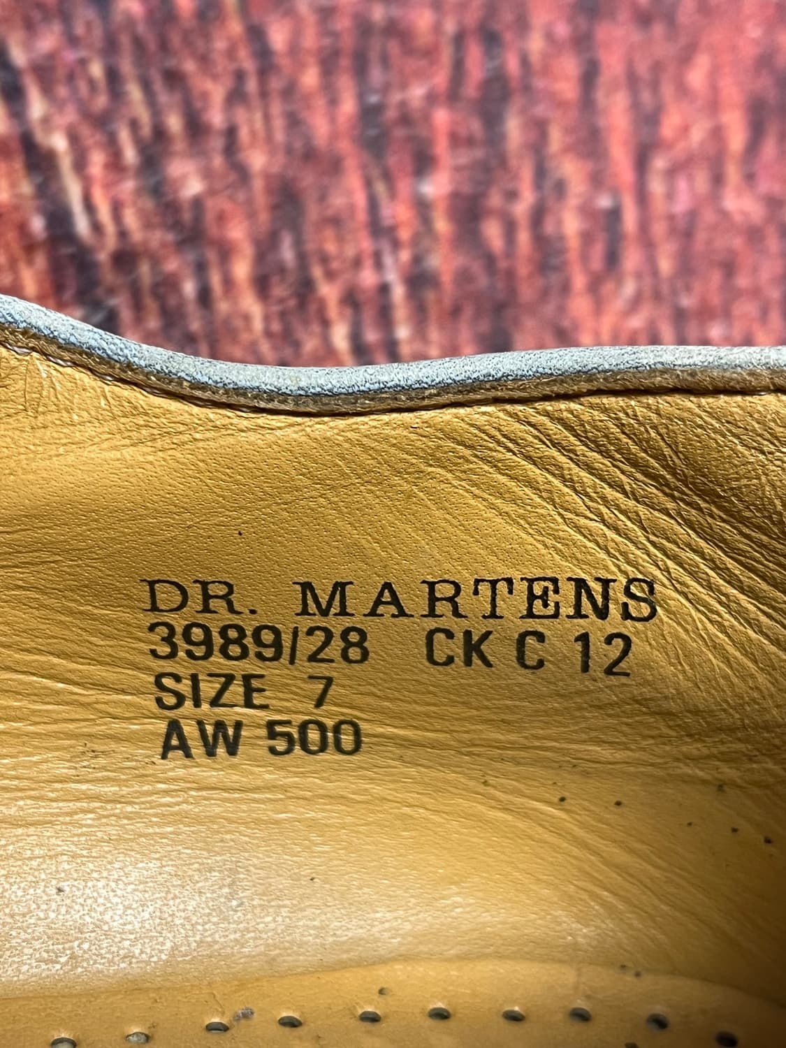 [260] 닥터마틴 MIE 빈티지 윙팁 브로그 로퍼 상품이미지7