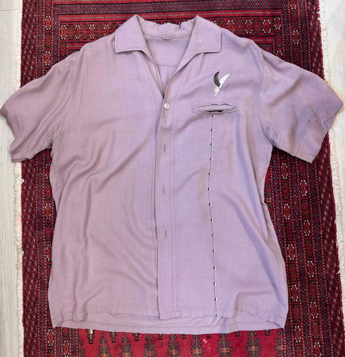 60s vintage shirt  상품이미지2