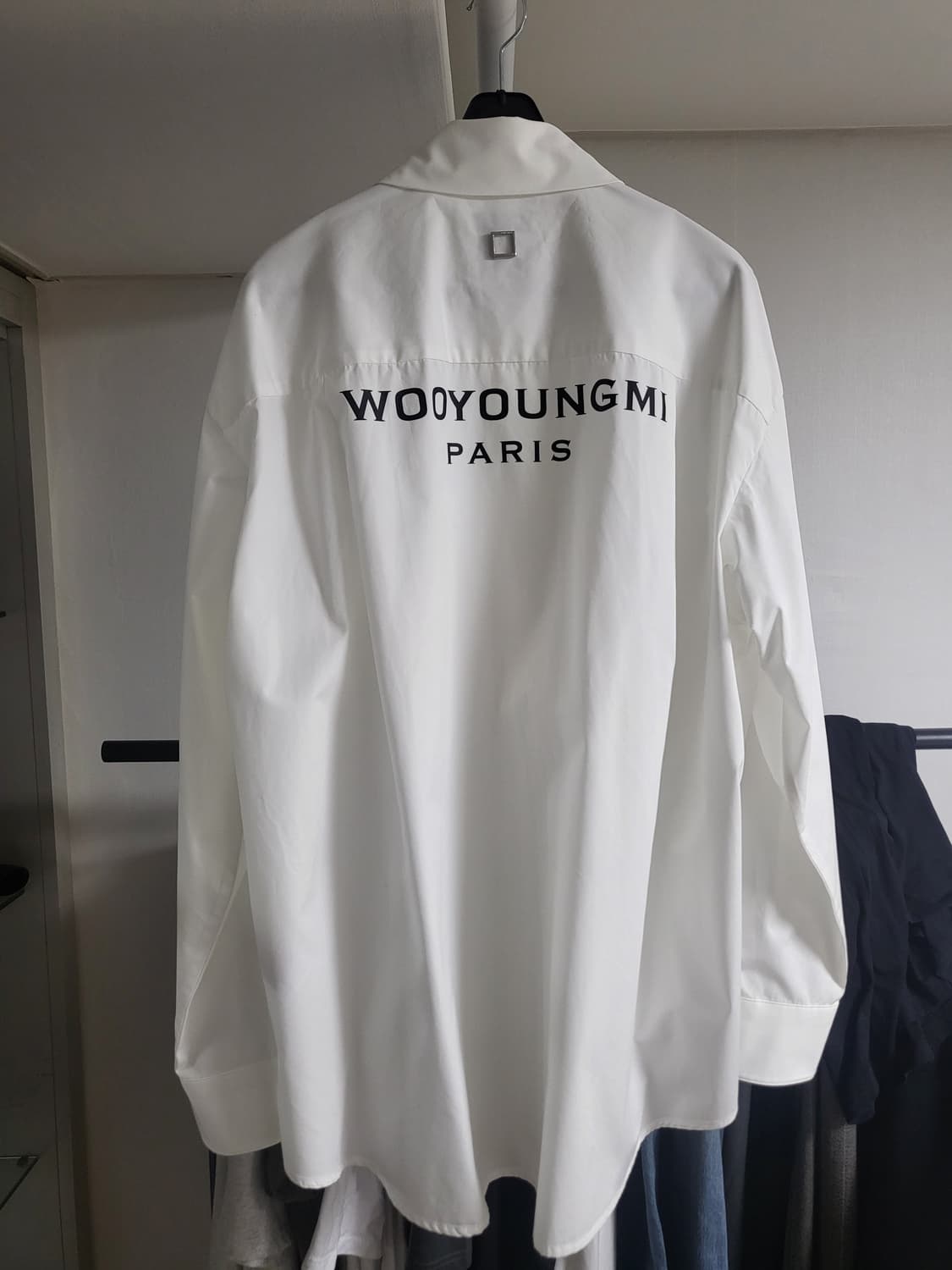 우역미 백로고 셔츠 48사이즈 상품이미지1