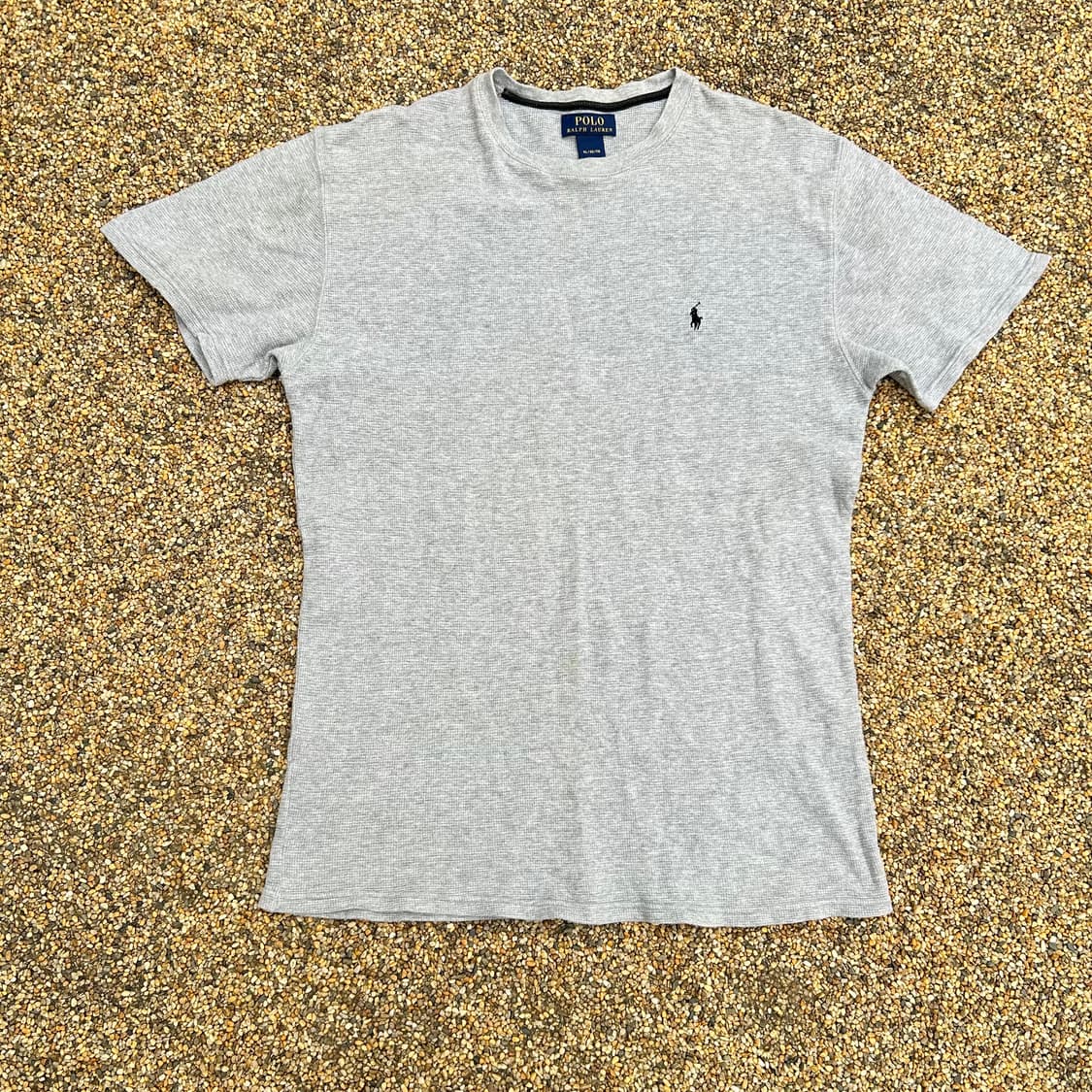폴로(POLO RalphLauren)그레이 반팔 와플티 상품이미지1