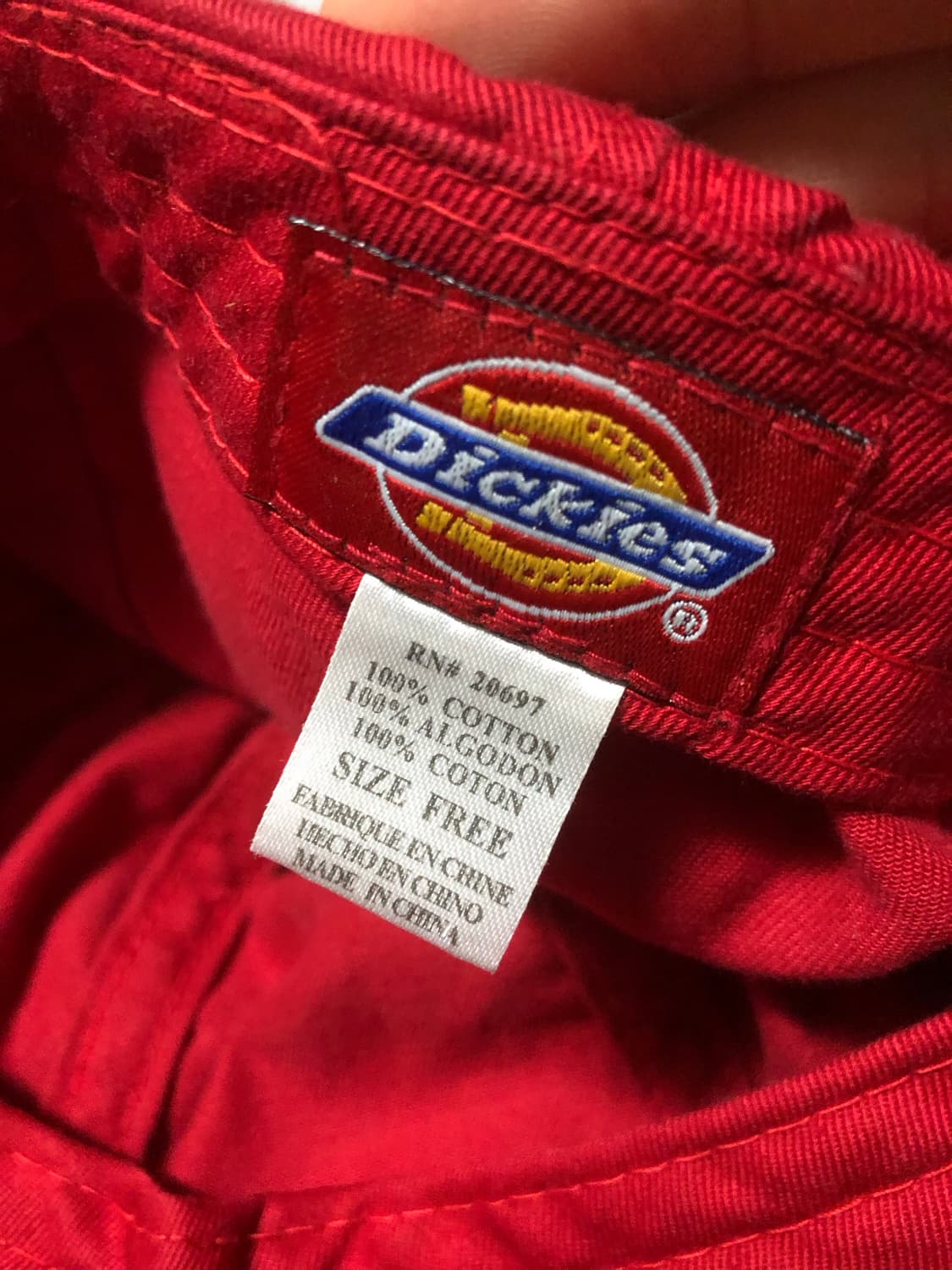 디키즈 볼캡 모자 (가죽 스트랩) 상품이미지3