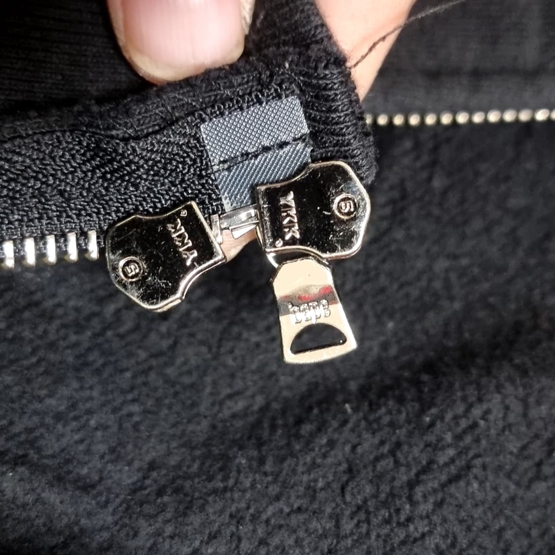 베이프 샤크 후드 집업 블랙(xl) 상품이미지10