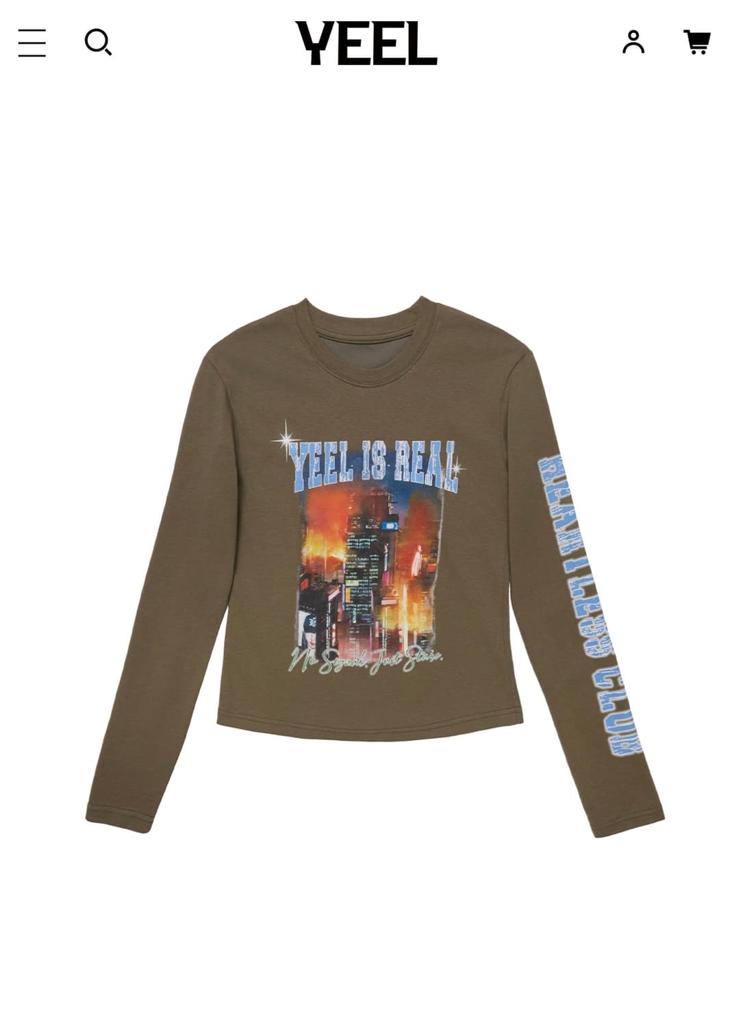 YEEL 카키 롱슬리브 상품이미지4
