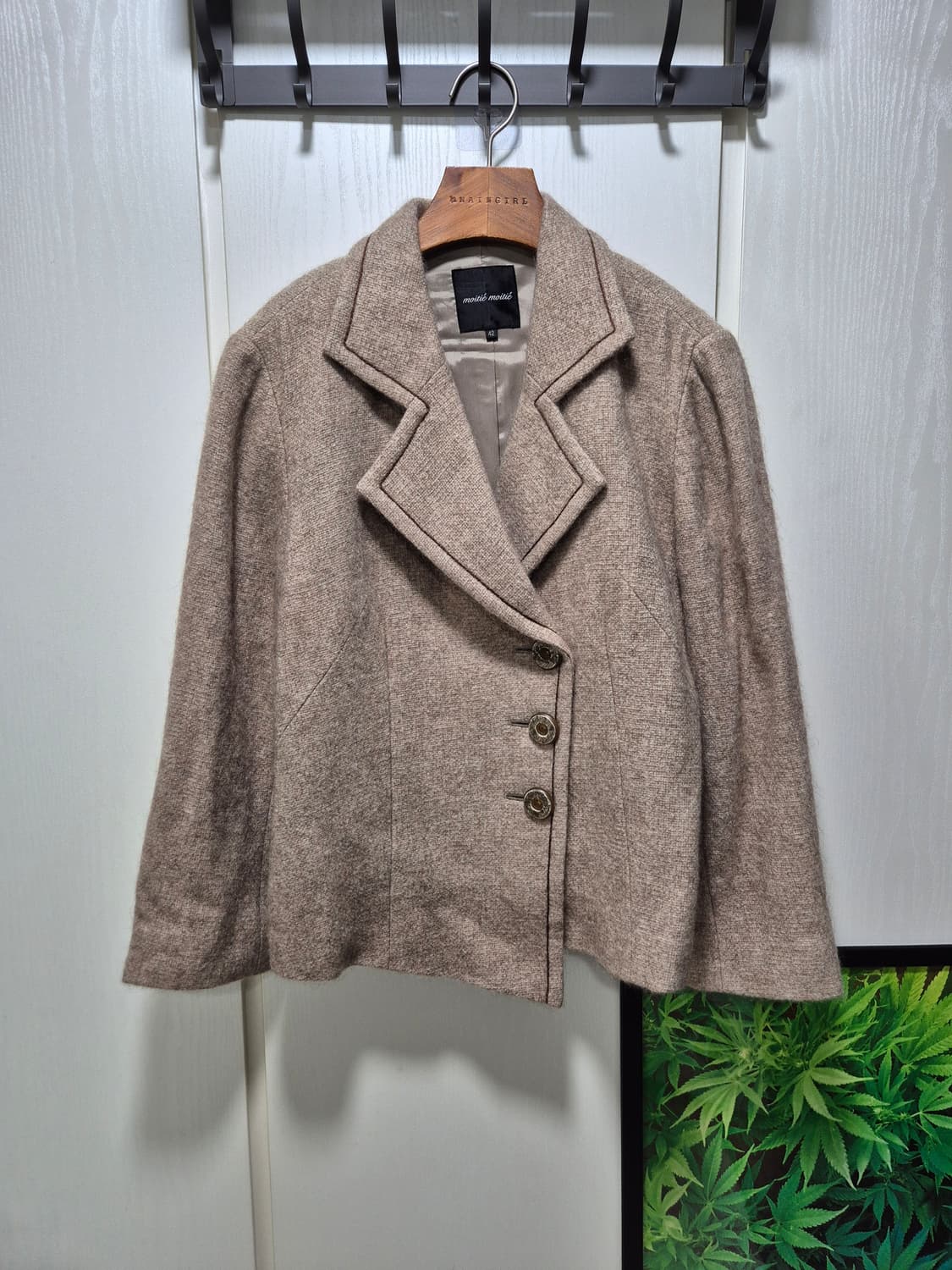 (세일)JPN 빈티지 모카브라운 자켓 상품이미지1
