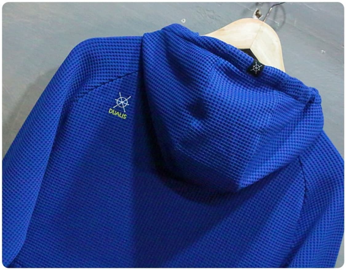 데상트 듀얼리스 와플 후드집업 자켓 L 상품이미지5