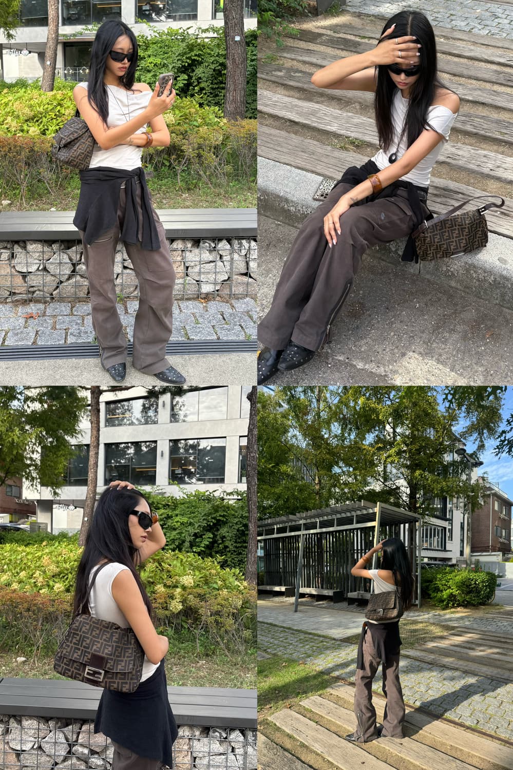 펜디 주카 맘마백 브라운 상품이미지2